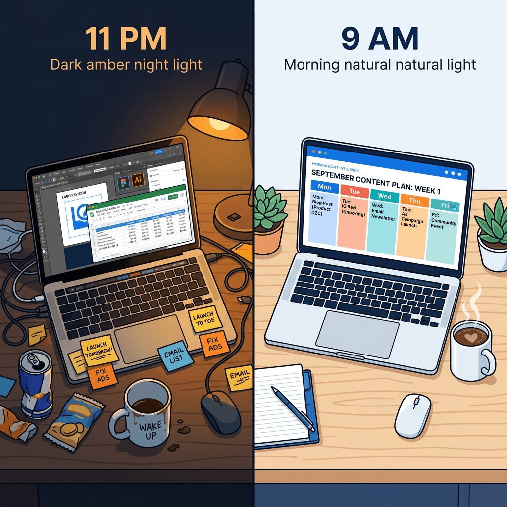Why 60% of Your Marketing Week Is Wasted (And How D2C Brands on AI Fix It)
