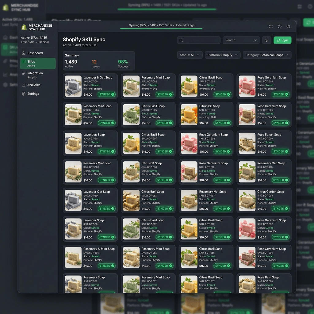 How to Sync Your Shopify Product Catalog to AI Generation Engines in 1-Click