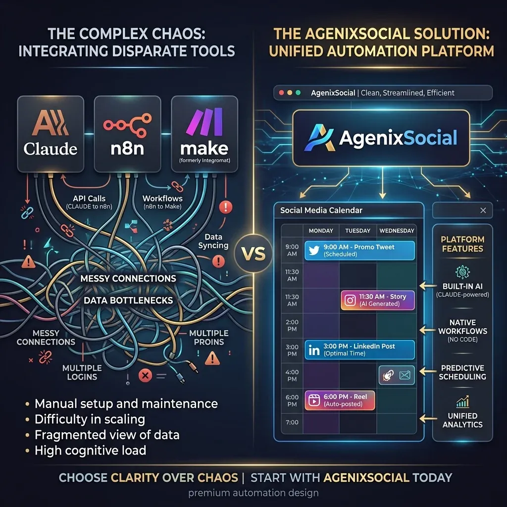 Claude, n8n, Make, or a Commerce Content Workspace: Which Fits Ecommerce Content Operations?